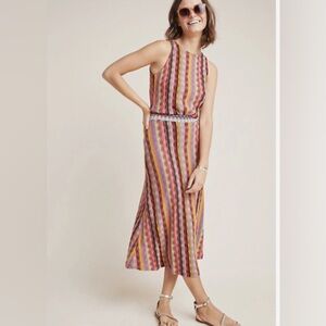 NWOT Anthropologie Aldomartins Marbella Knit Skirt Multicolor